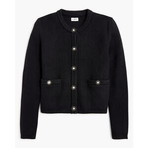 J.Crew FACTORY Cotton Lady Jacket Cardigan Sweater - S